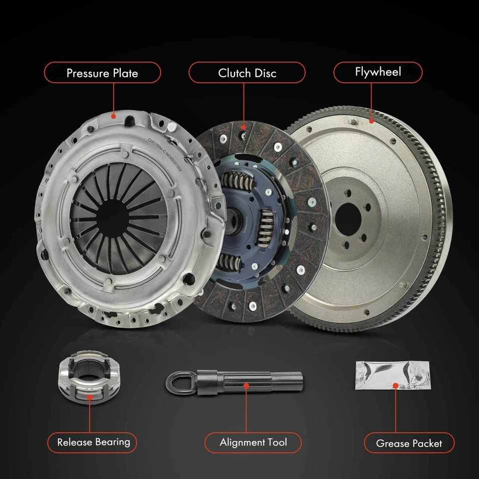 Kit de embrague de transmisión y volante para Volkswagen Beetle 1998-2005 Golf Jetta Foto 2 de 4