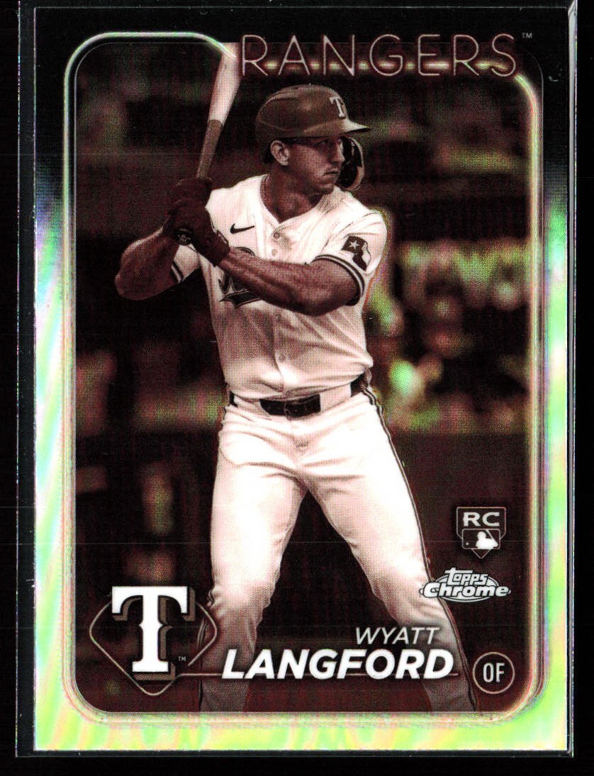 2024 Topps Chrome - Sepia Refractor #122 Wyatt Langford (RC)