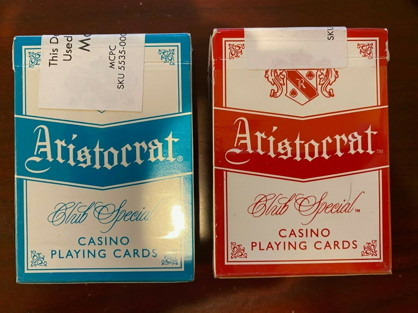2 Las Vegas Casino Used Playing Cards Deck! Las Vegas Nevada. Sealed As