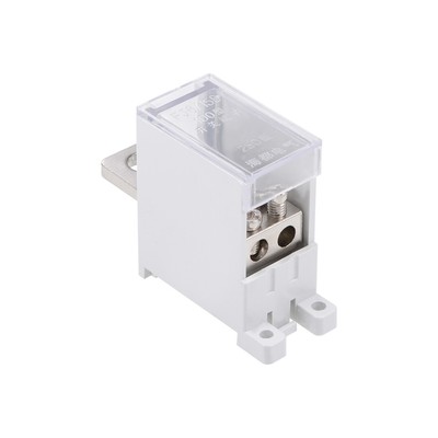 1 In 2 Out DIN Rail Terminal Blocks 250A Max Input Distribution Block