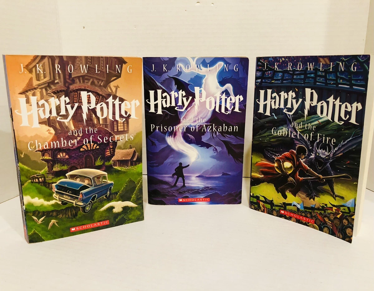 JK Rowling's Harry Potter Scholastic Special Edition 2-Book Collection:  Harry Potter and the Chamber of Secrets (Book 2); Harry Potter and The  Goblet