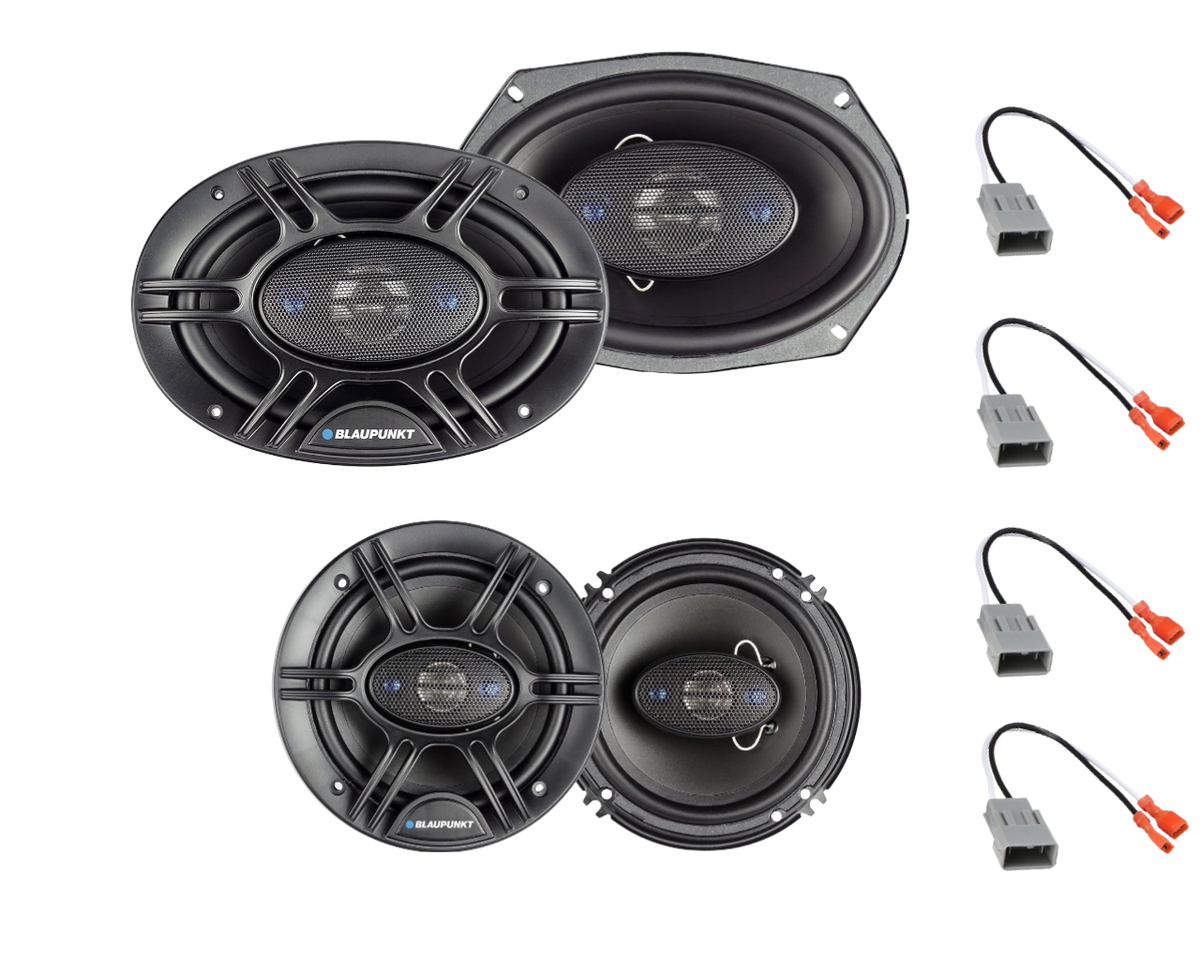 US VIP NO.2 プレミア価格 Blaupunkt 6.5 Front & 6x9 Rear Speakers for 1998-2007 Honda Accord