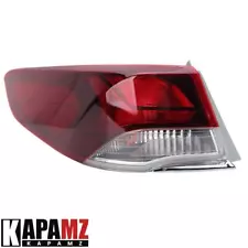 For 2018 2019 Hyundai Sonata Tail Light Lamp Left Side Outer Brake Halogen