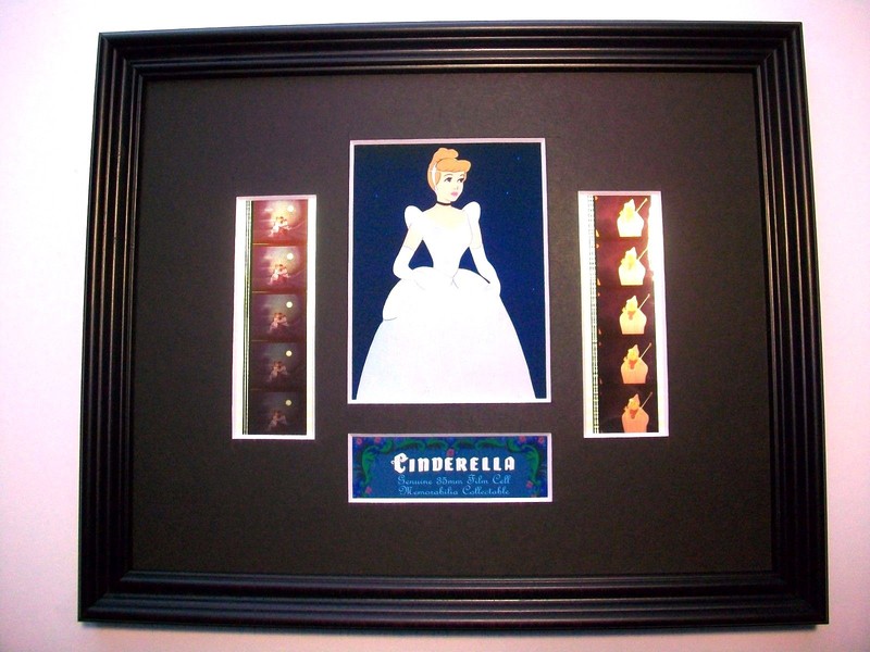 CINDERELLA Framed Movie Film Cell X 10 - compliments dvd book poster animation