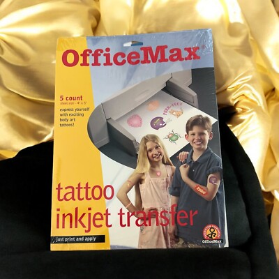 Office Max Tattoo Inkjet Transfer Paper Sealed Office supply
