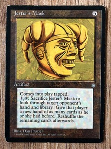 万智牌jester 的面具 Ice Age 英语 Edh Commander Ebay