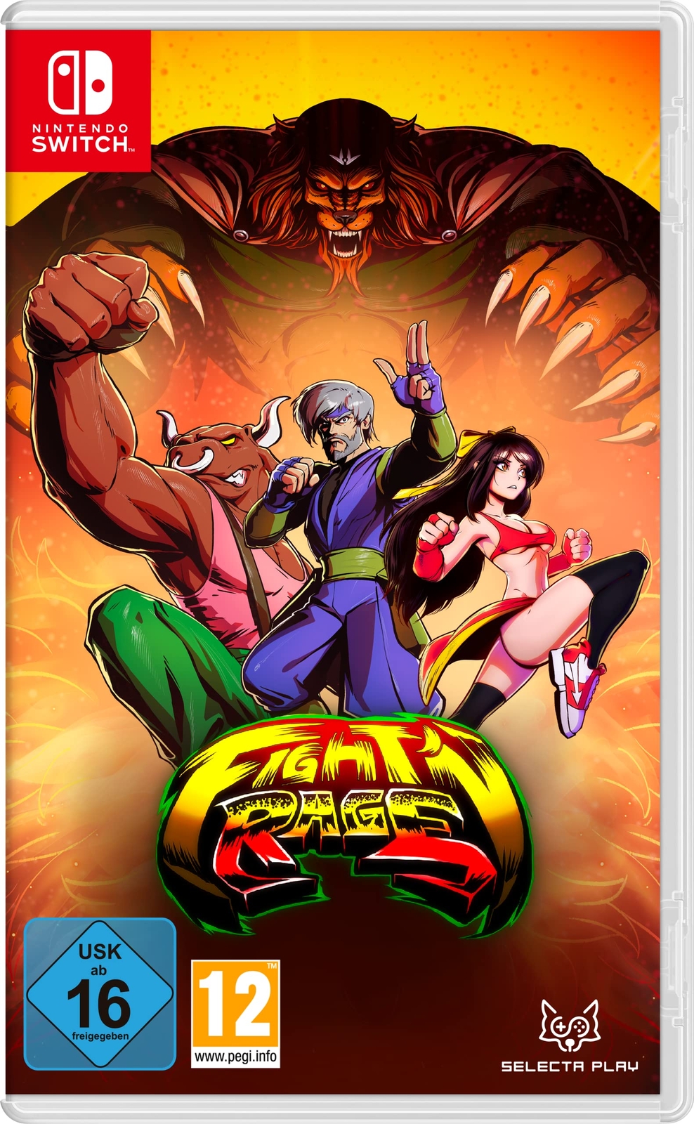 Selecta-Play Rage Fight'n Rage (Nintendo Switch)