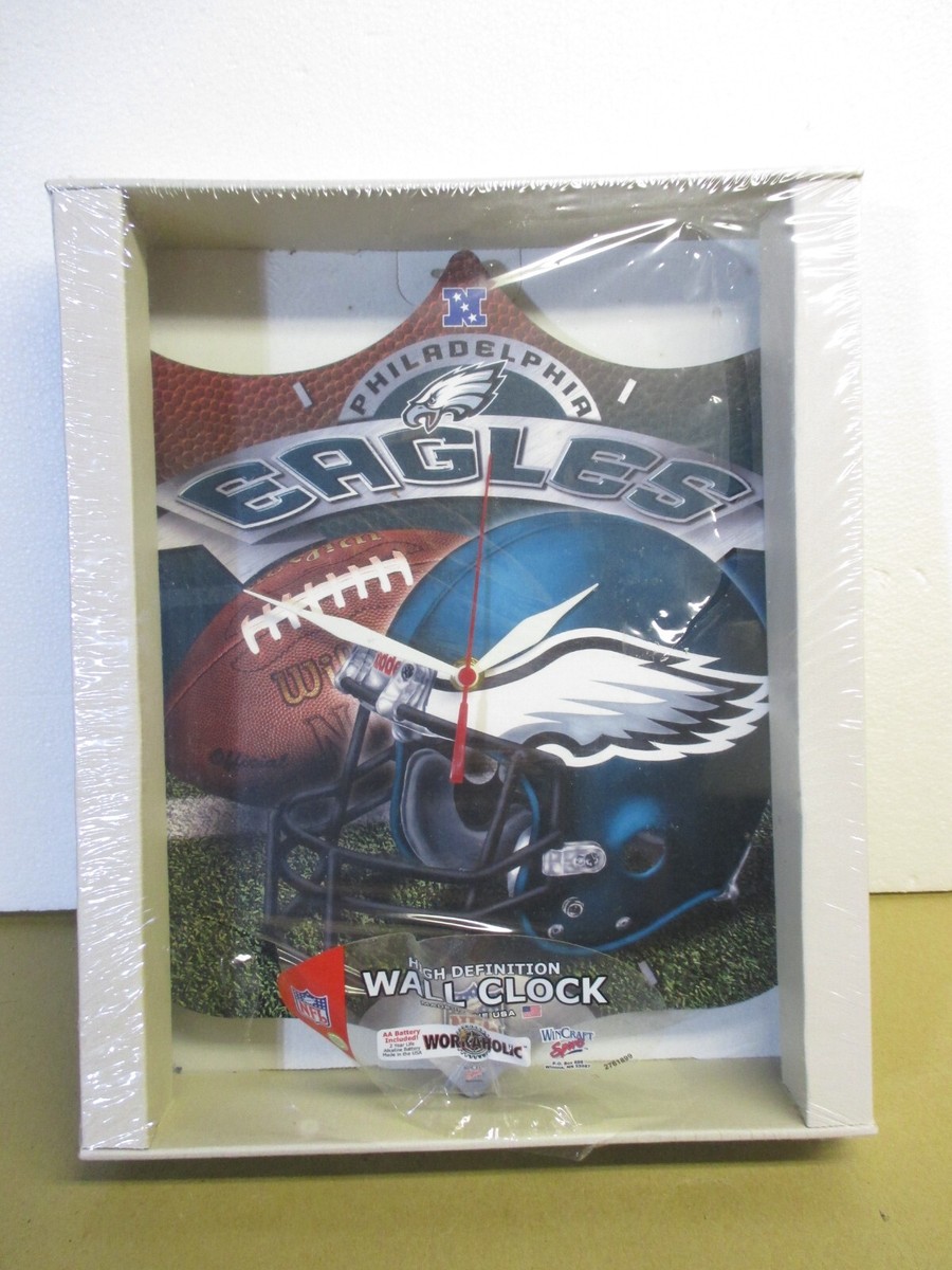 NFL Philadelphia Eagles High Definition Wall Clock by WinCraft