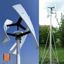Bayoung 1000W 12V 24V 48V Vertical Wind Turbine Generator Savonius Windgenerator