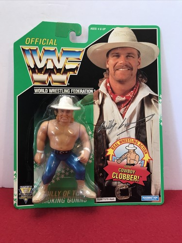 WWF Hasbro Green Card Billy Gunn Smoking Gunns Wre...