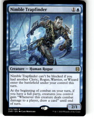 Nimble Trapfinder Zendikar Rising Regular MTG NM