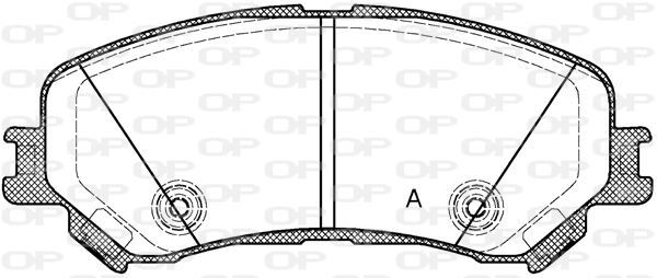 Plaquettes de frein Renault Espace V 1.6 dCi 130 160 kit de freinage avant
