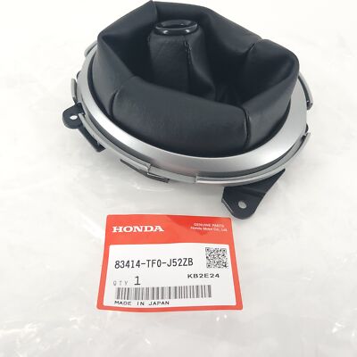 Genuine OEM Honda 83414-TF0-J52ZB Black Shift Boot Assy *NH167L