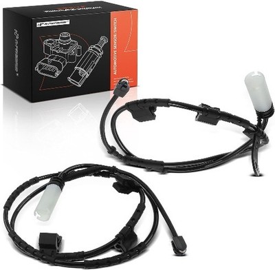 Front Left & Rear Right Disc Brake Pad Wear Sensors Compatible with Select Model