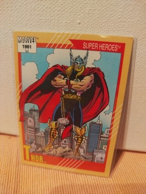 Thor #48 Marvel 1991 Impel Trading Card Sammelkarte