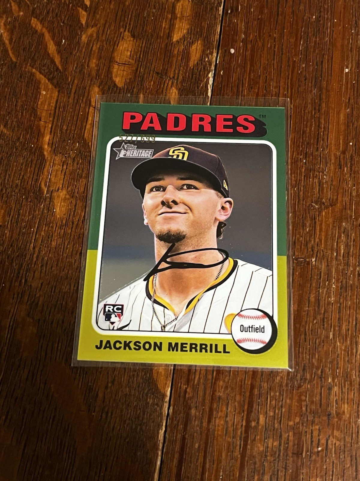 2024 Topps Heritage High Number - Jackson Merrill #689 Chrome /699 Rookie Card