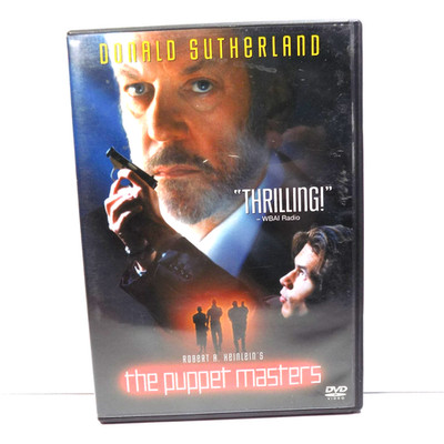 The Puppet Masters DVD 1994 Donald Sutherland Sci-Fi Thriller