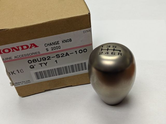 2006-2009 Honda S2000 Titanium Shift Knob | Genuine OEM (08U92-S2A