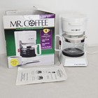 Mr Coffee 4 Cup Coffee Maker White BL5 2000 Vintage Original Box - Tested, Works