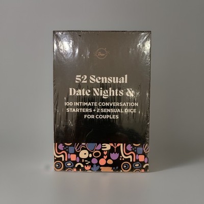 Dessie 52 Sensual Date Nights 100 Intimate Conversation Starters + 2 Dice 