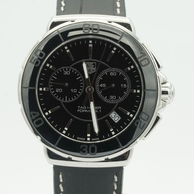 TAG HEUER FORMULA CHRONO HERREN UHR CAH1210 VINTAGE 41MM STAHL KERAMIK