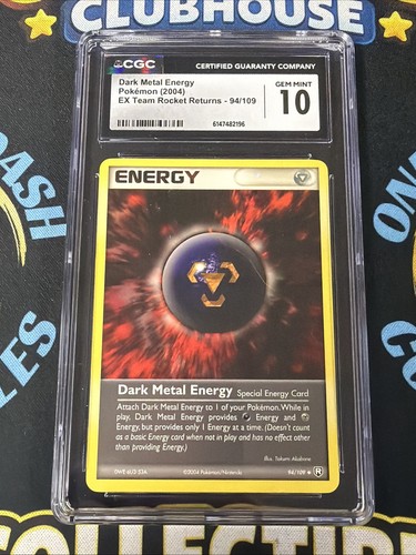 Dark Metal Energy graded CGC 10 for sale on eBay