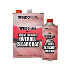 Speedokote Automotive High Gloss Clear Coat Urethane Smr-2125 41 Gallon Cl...