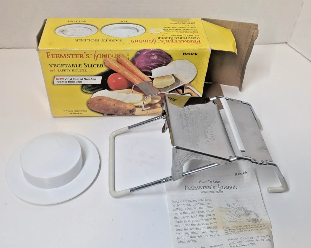 Heuck FEEMSTER'S FAMOUS Vegetable Slicer With Safety Holder