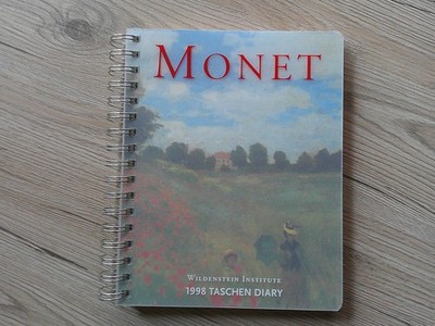1998 Taschen Diary - MONET - Wildenstein Institute - Kunst - Jahreskalender 1998