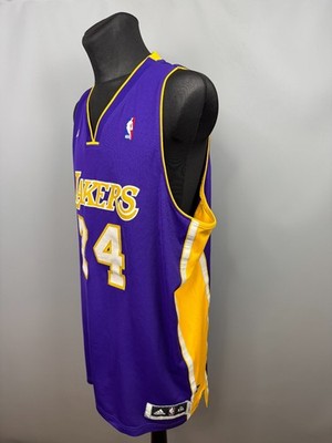 KOBE BRYANT LOS ANGELES LAKERS JERSEY NBA BASKETBALL ADIDAS MENS