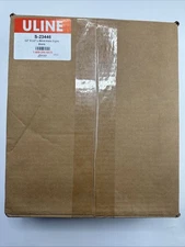 U-Line S-23446 Blank Aisle Signs 12"x12" L-Bend (Box of 10)