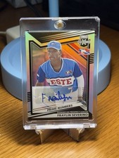 2022 Panini Elite Extra Edition Fraylin Severino #195 Prime Numbers Auto /185