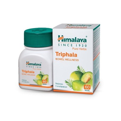 Himalaya Wellness Triphala Bowel Wellness |Relieves constipation - 5*60 Tablets