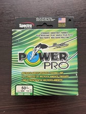 Power Pro Spectra Braided Line 300yds Moss Green 50lb Test