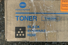 New Genuine Sealed Konica Minolta TN-626K Black Toner Cartridge