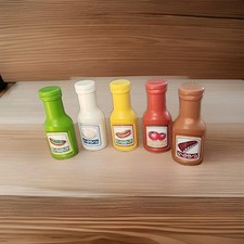 STEP2 kitchen Condiments Lot Replacement Ketchup Mustard Mayo Relish BBQ