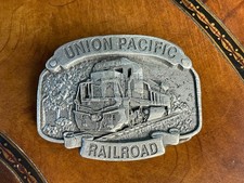 Vintage Union Pacific Railroad belt buckle