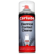 Carlube Electrical Contact Electronics Switch Cleaner Aerosol Spray 400ml