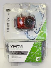 Vivitar Waterproof Camera Full HD Action Red 12MP 1080p HD DVR786HD Sealed