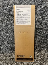 Genuine EPSON Ink T6369 Light Light Black 700ml New 7890/7900 Date: May 2026