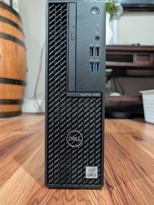 Dell OptiPlex 3080 SFF Desktop PC Intel i5-10500 10th Gen 16GB 256GB NVMe SSD W1