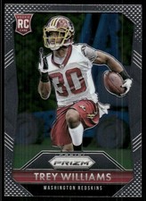 2015 Panini Prizm Trey Williams Rookie #296 Washington Redskins