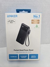 Anker Pocket Sized Power Boost Portable Charger Fast Power Bank 10,000 mAh