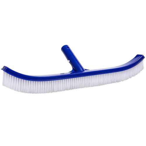 Swimming Pool Brush 18" Heavy Duty for Cleaning Walls Tiles & Floors w/EZ Clips - Picture 2 of 8