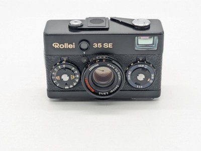 Video*[AS IS Read] Rollei 35 SE Black 35mm Film Camera 40mm F2.8