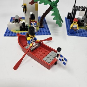Vintage LEGO 6260 and 6265 Pirates - Shipwreck Island Sabre Island 95% Complete 