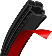 52.5Ft Car Door Seal Strip for Truck Car Weather Stripping Universal Self Adhesi