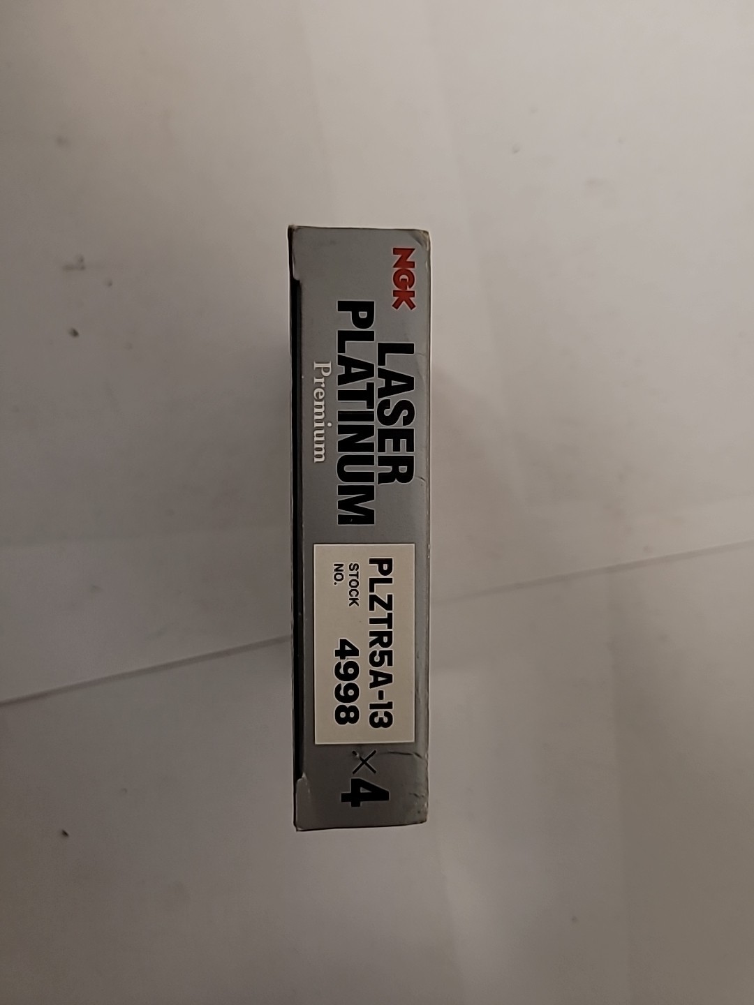 QTY 4 NGK Spark Plug PLZTR5A-13 Laser Platinum 14mm Thread Diameter