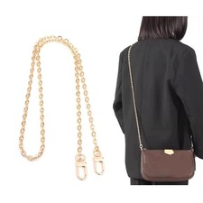 Purse Chain Strap Crossbody Gold Chain Shoulder Bag Replacement