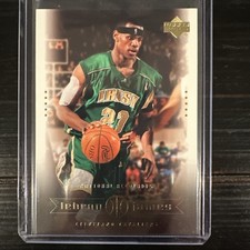 LeBron James Rookie Card 2003 Upper Deck LeBron James Box Set #3. rookie card picture